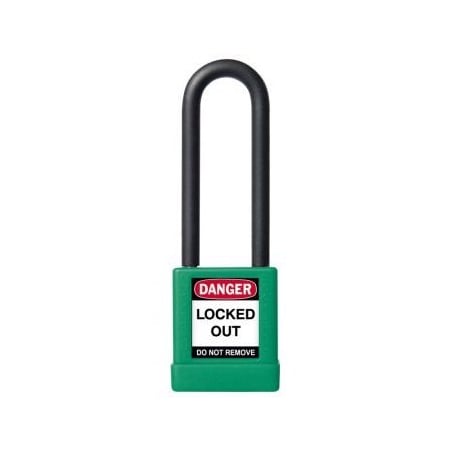Accuform BRASS BODY PADLOCKS BODY HEIGHT 1 KDL442GN KDL442GN